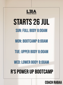 Power up bootcamp - Coach Rabaa Alqenae (Morning)