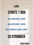 3x Stronger - Coach Noura Alobaid