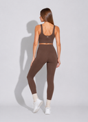 Scooped neck cropped top