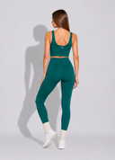 Scooped neck cropped top