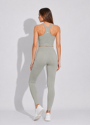 Padded built-in bra vest tank top