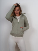 Fitted hooded jacket