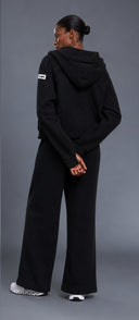 Wide Cut Hooded Jacket