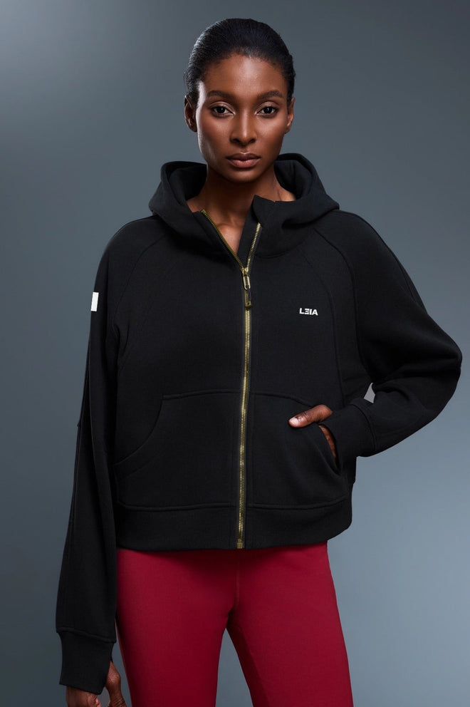 Wide Cut Hooded Jacket