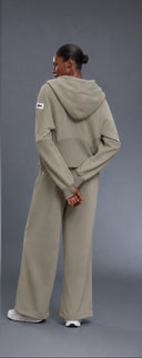Wide Cut Hooded Jacket
