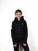 Fitted hooded jacket