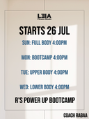 Power up bootcamp - Coach Rabaa Alqenae