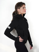 Fitted hooded jacket