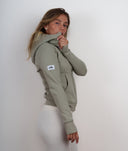 Fitted hooded jacket