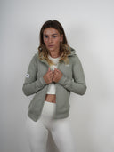 Fitted hooded jacket