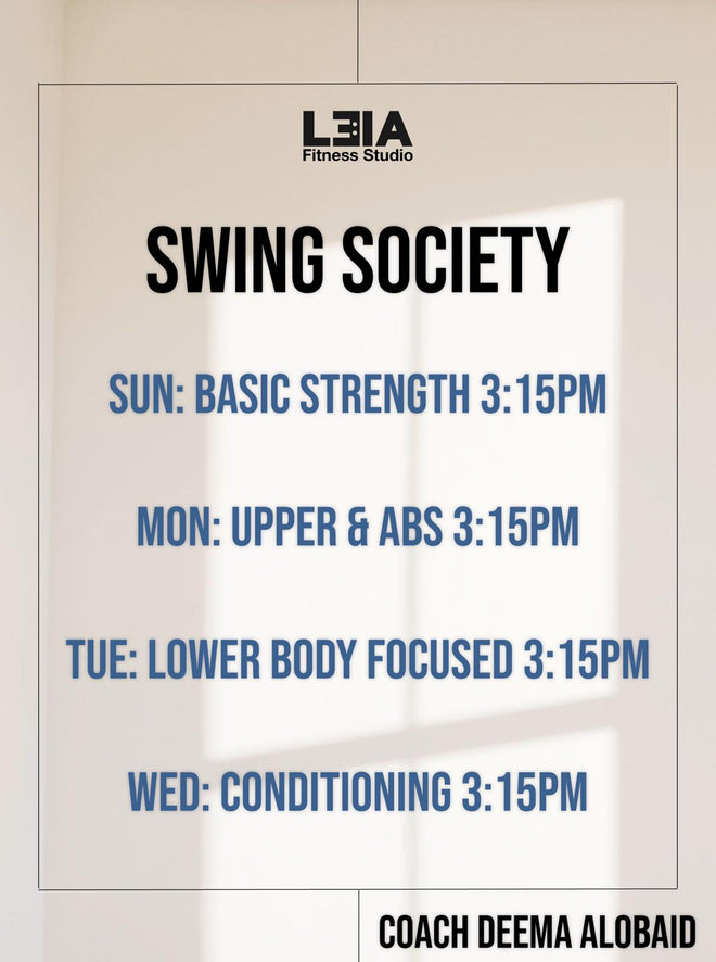 Swing society - Coach Deema Alobaid