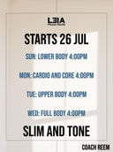 Slim and tone - Coach Reem Alsane