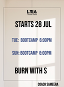 Burn with S (teenagers) - Coach Sameera G1