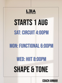 Shape&tone - Coach Anwar