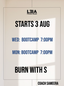 Burn with S (teenagers) - Coach Sameera G2