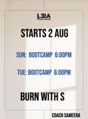 Burn with S (teenagers) - Coach Sameera G1