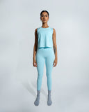 Breathable cropped tank top