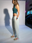 Scooped neck cropped top