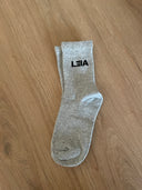 Single Cotton Crew Socks