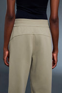 Visible Tie  Widelegged Sweatpants