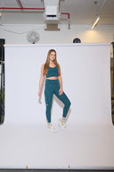 Scooped neck cropped top