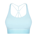 Knotted back sports bra