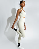 Knotted back sports bra