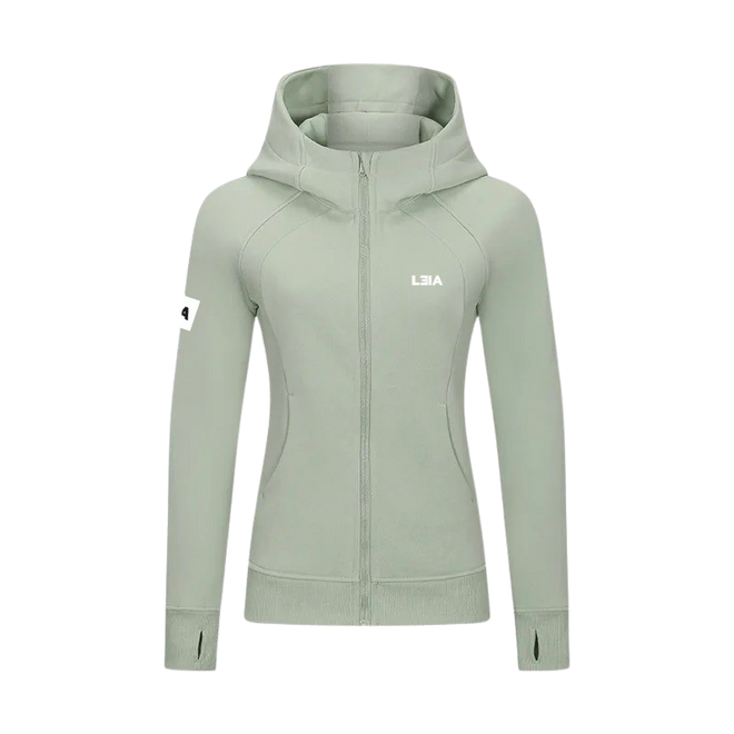 Fitted hooded jacket