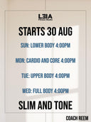 Slim and tone - Coach Reem Alsane